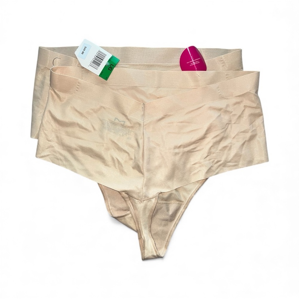 Maidenform Women's Light Control Shaping Thong Underwear, 2-Pack Size Large NWT - Picture 4 of 8